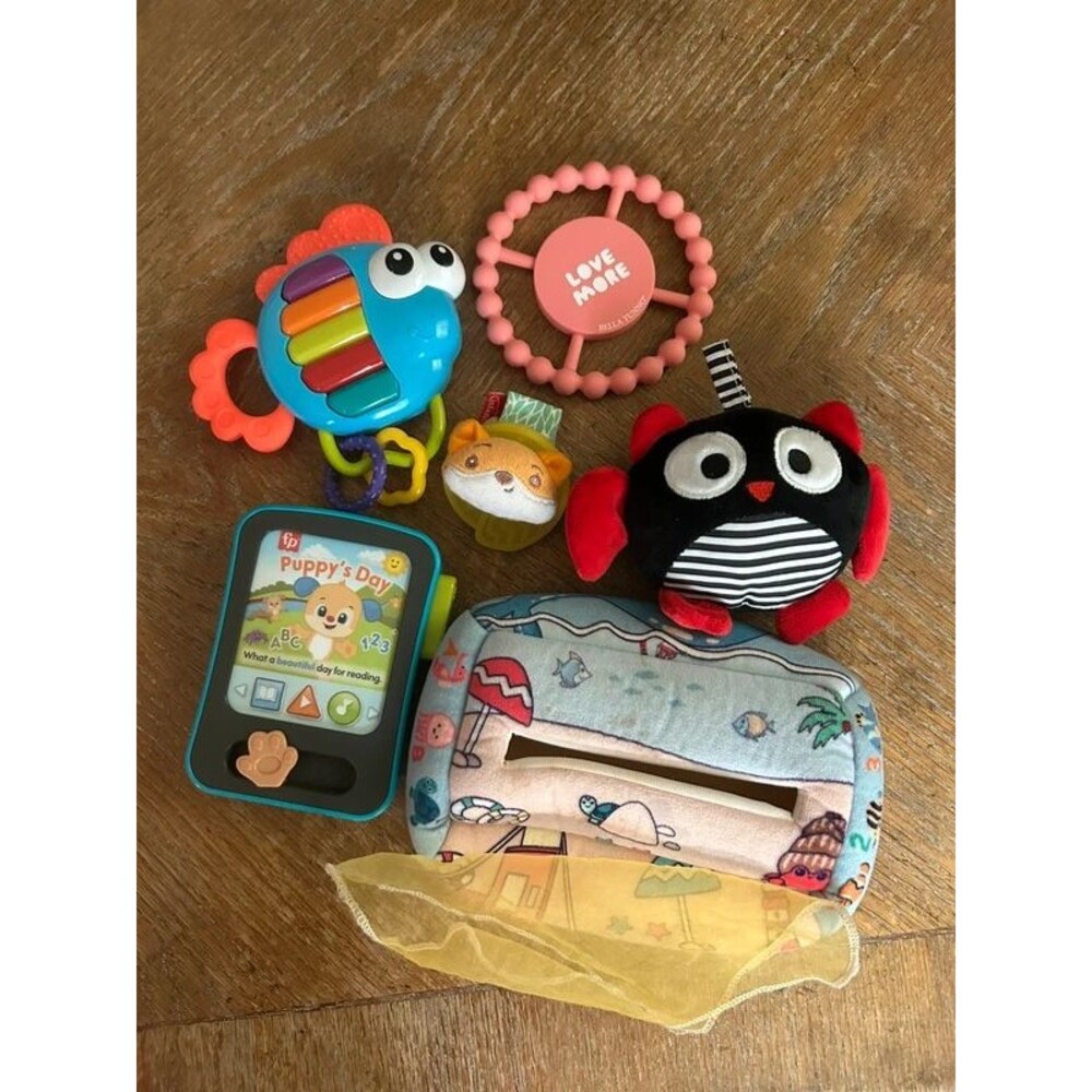 Random baby toy assortment